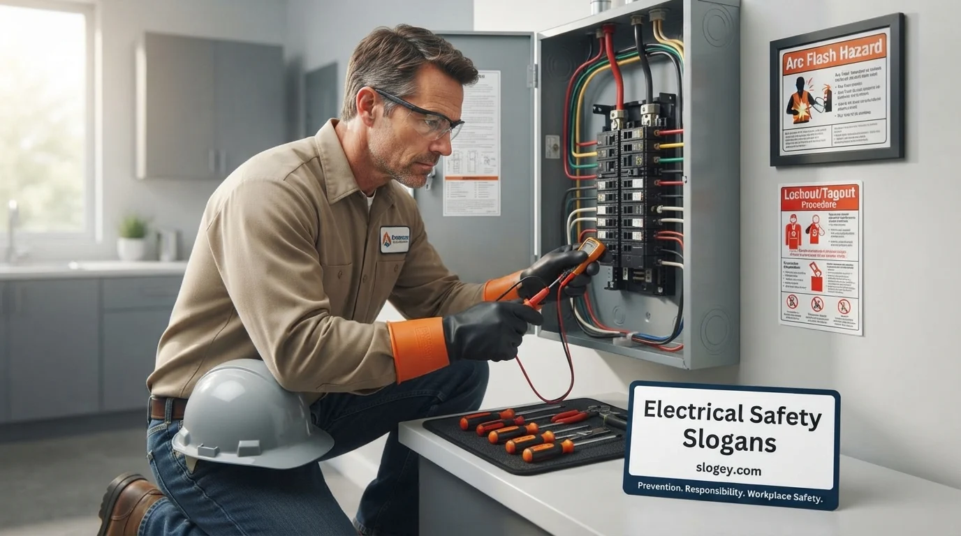 Electrical Safety Slogans