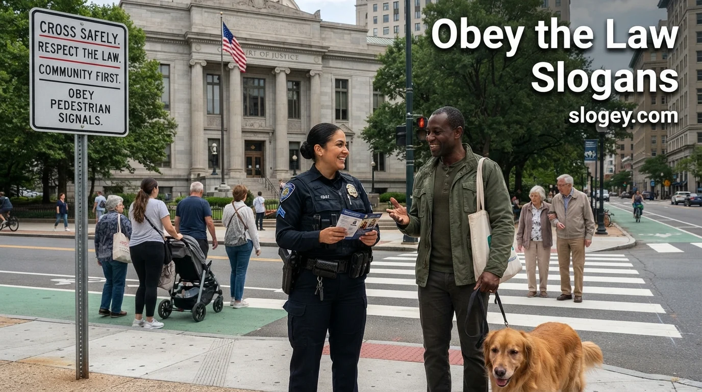 Obey the Law Slogans
