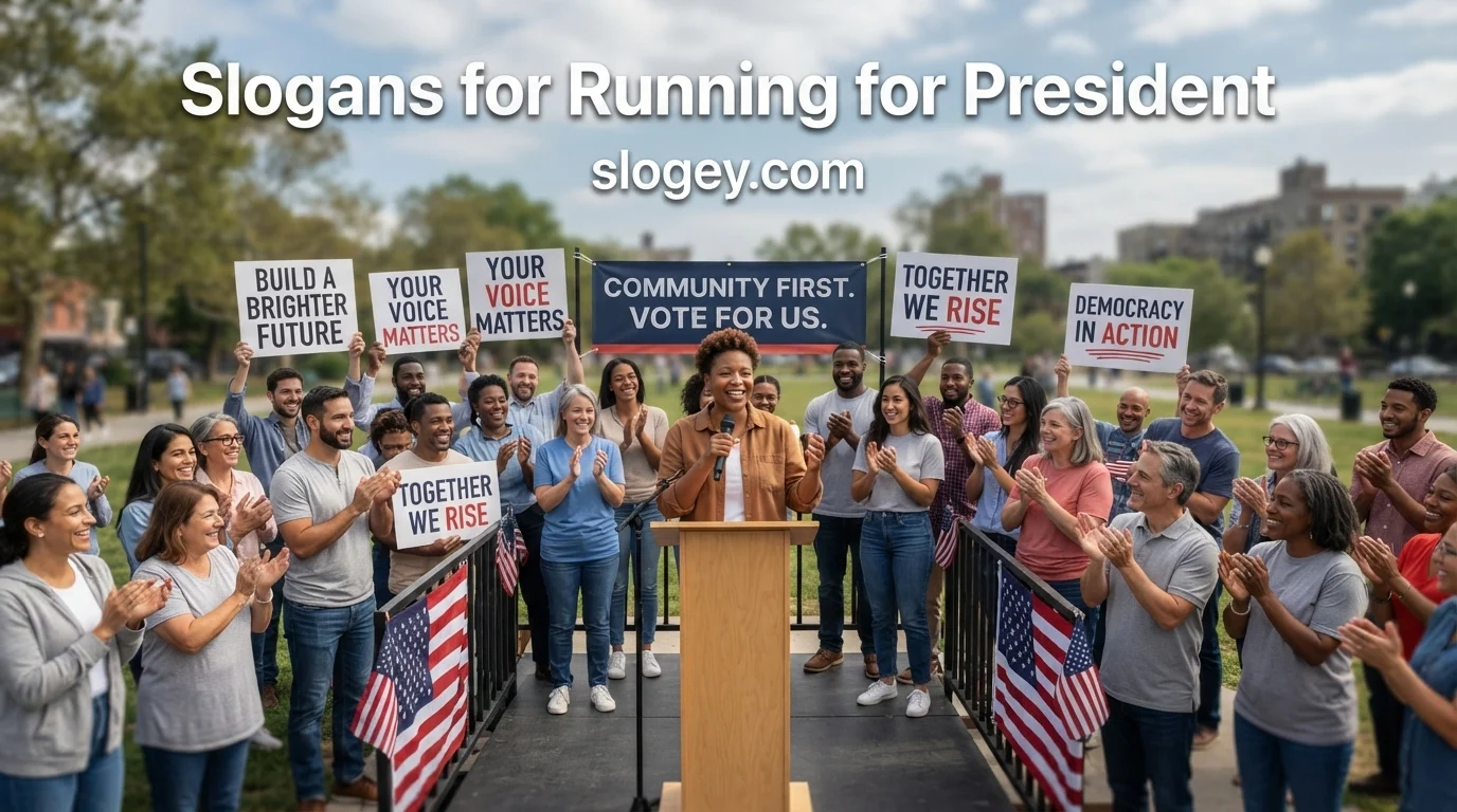 Slogans for Running for President