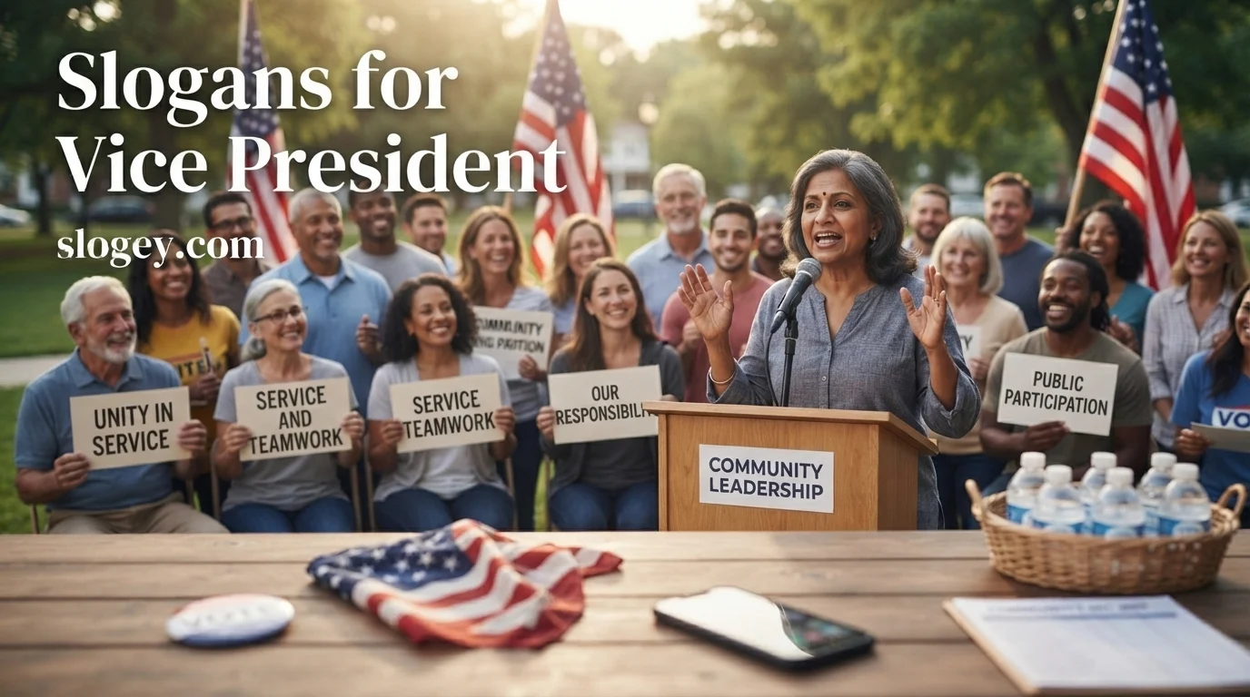 Slogans for Vice President