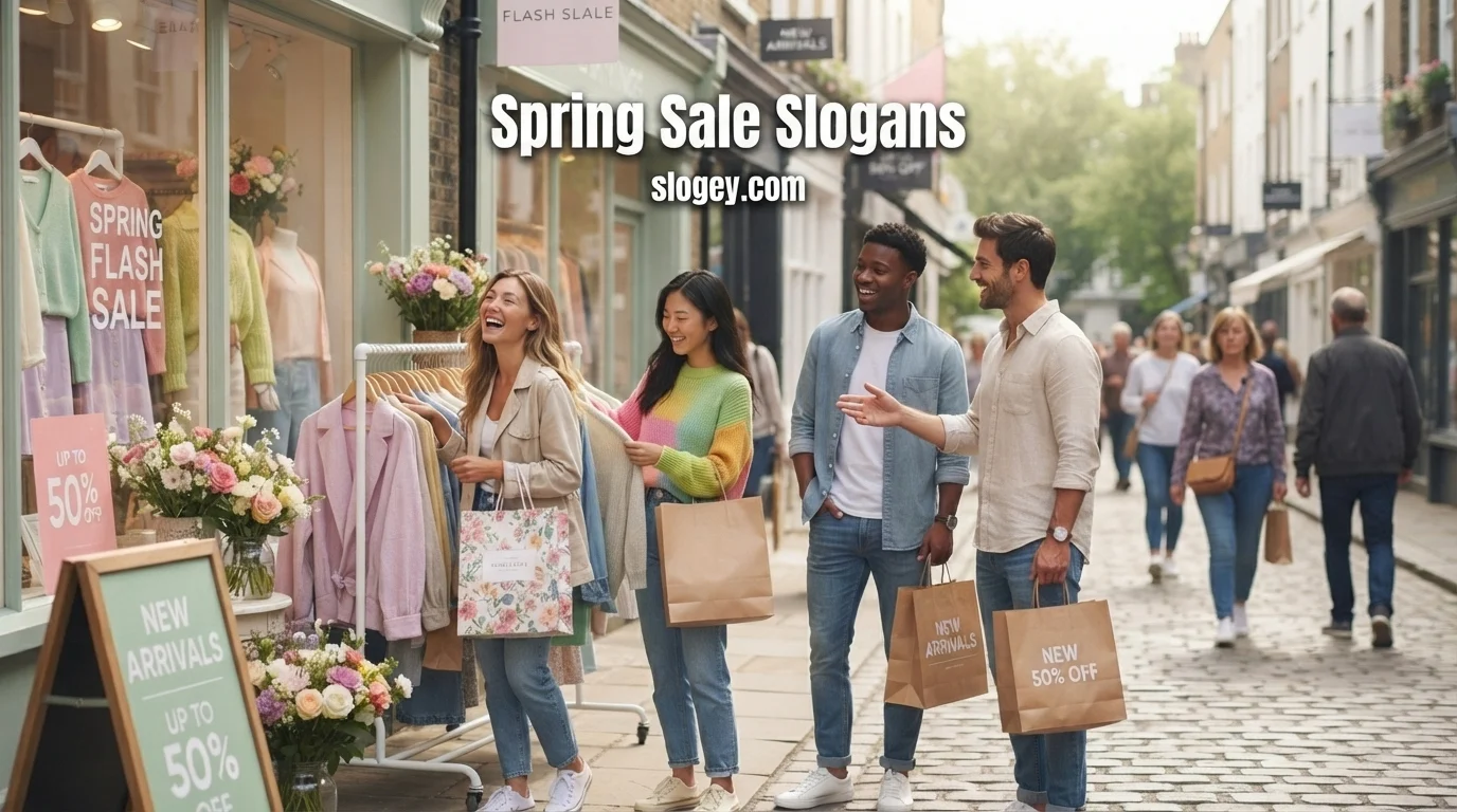 Spring Sale Slogans