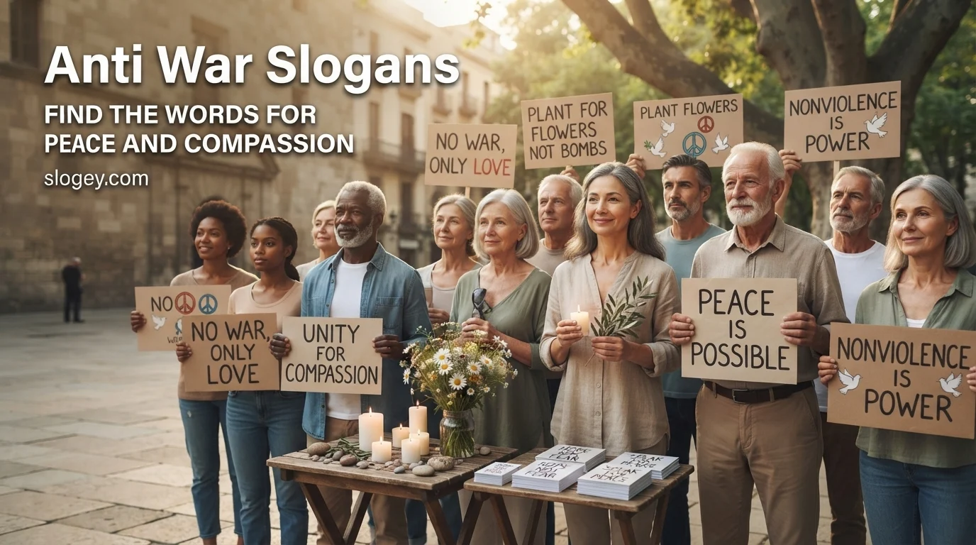 Anti War Slogans