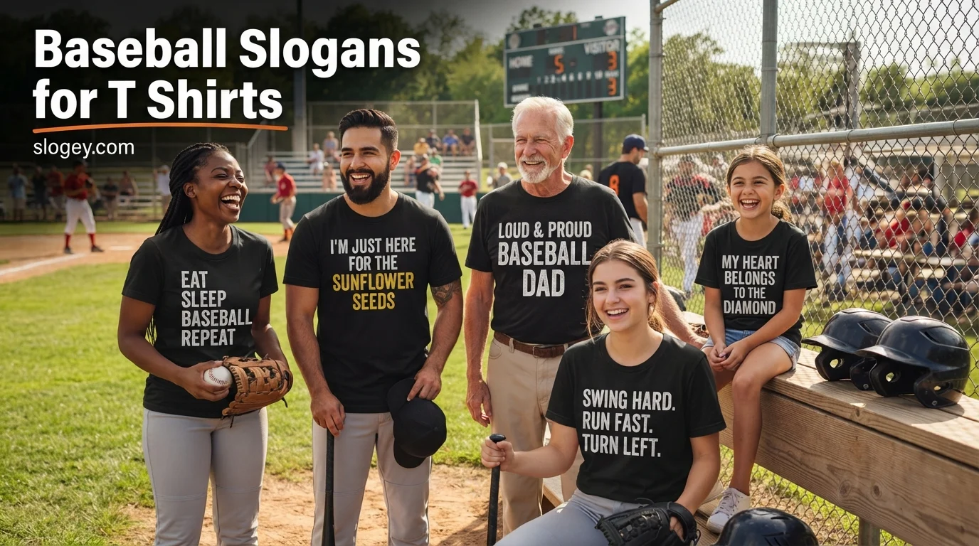 Baseball Slogans for T Shirts