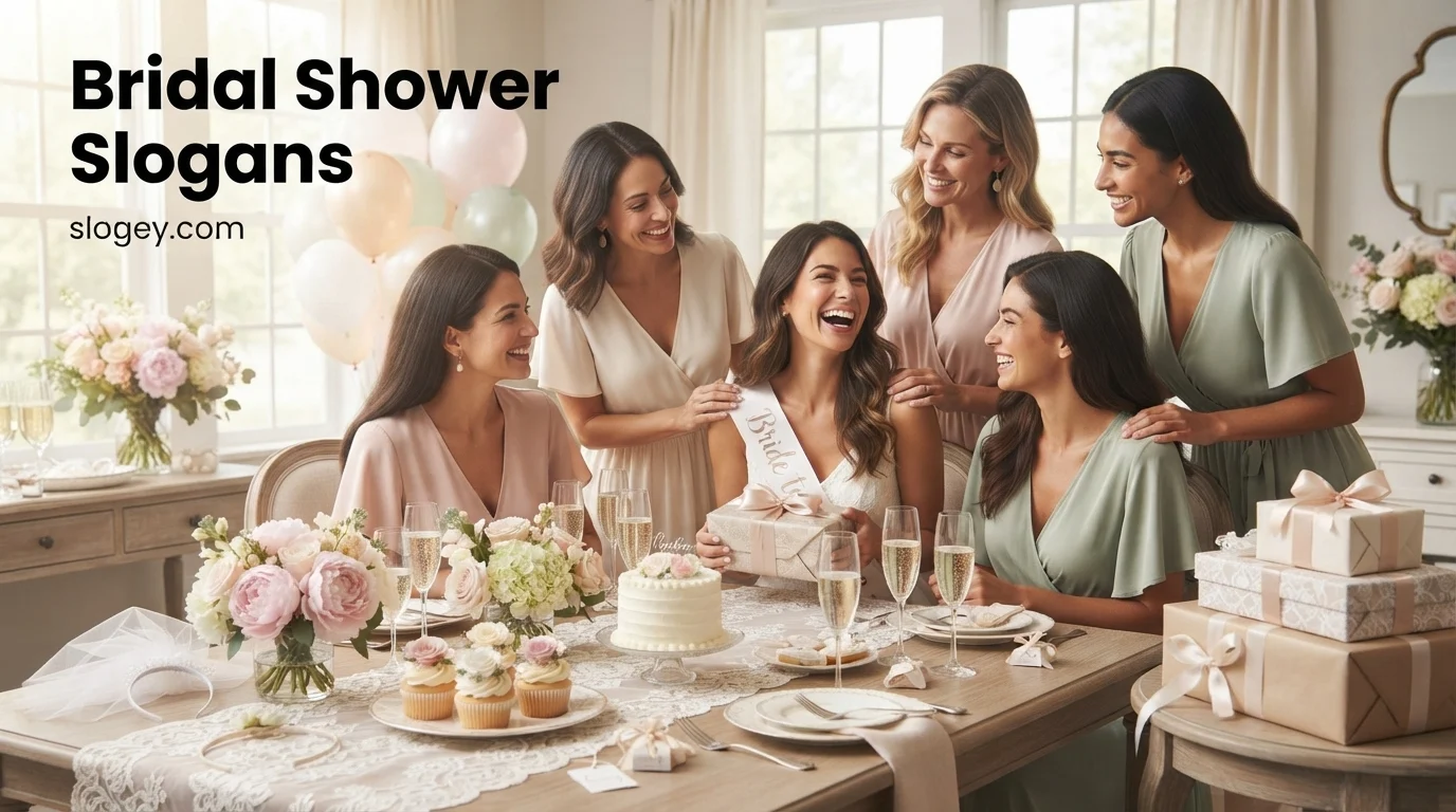 Bridal Shower Slogans
