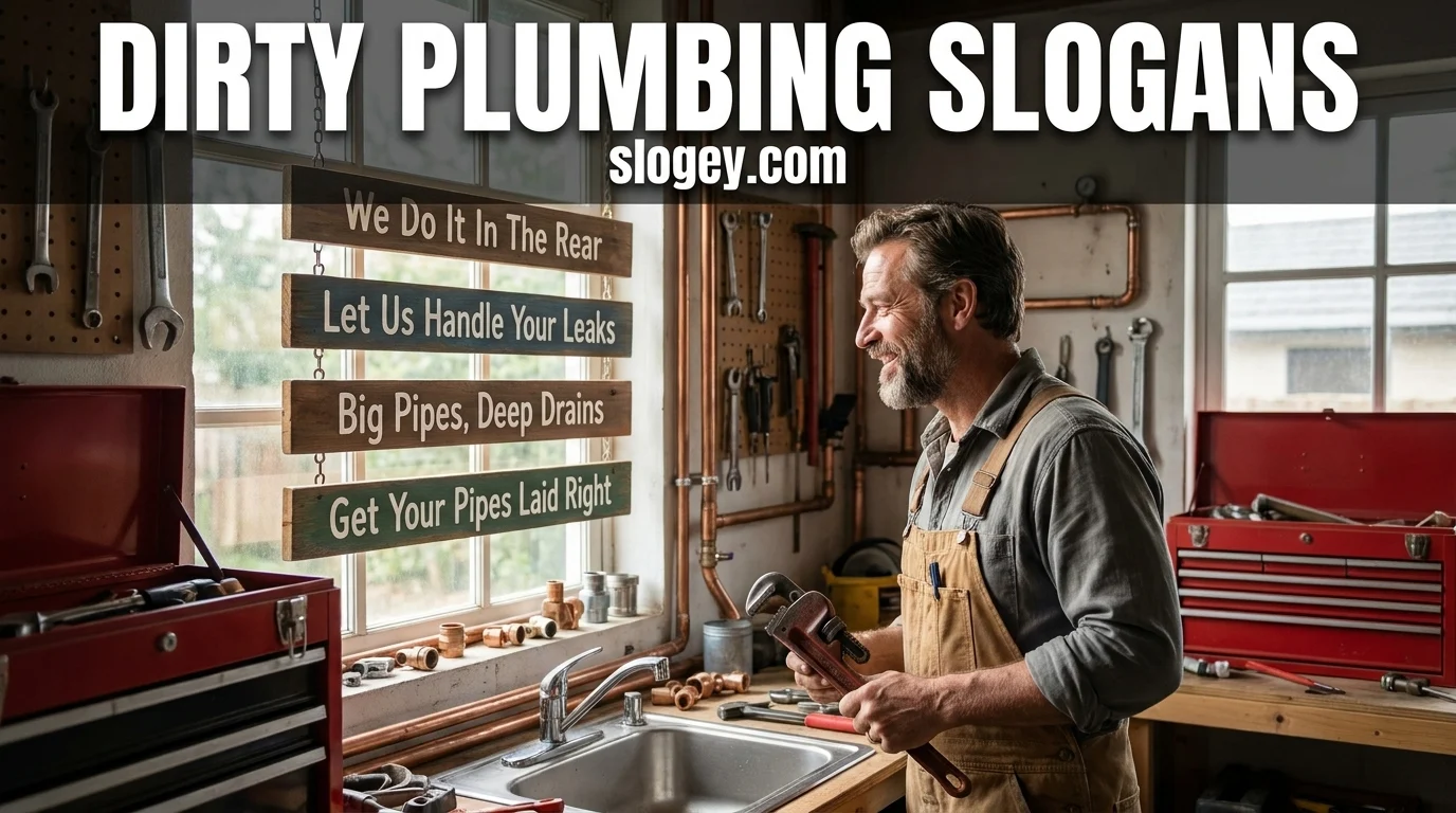 Dirty Plumbing Slogans