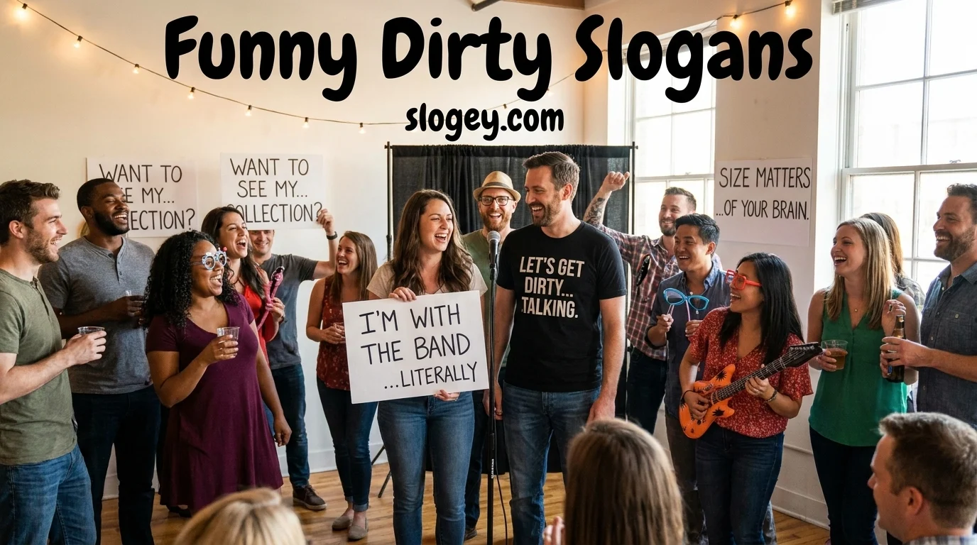 Funny Dirty Slogans