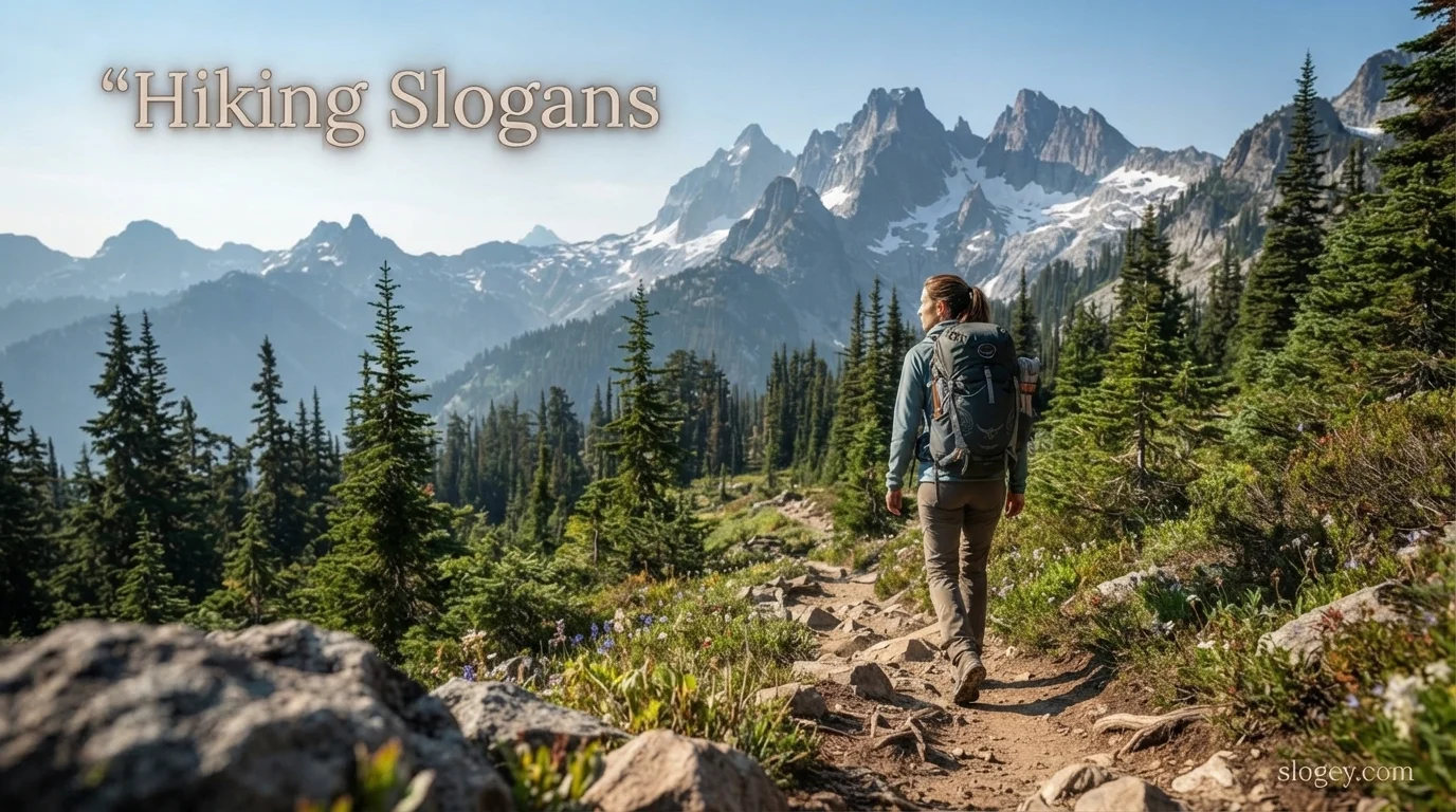 Hiking Slogans