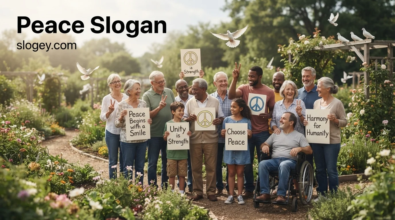 Peace Slogan