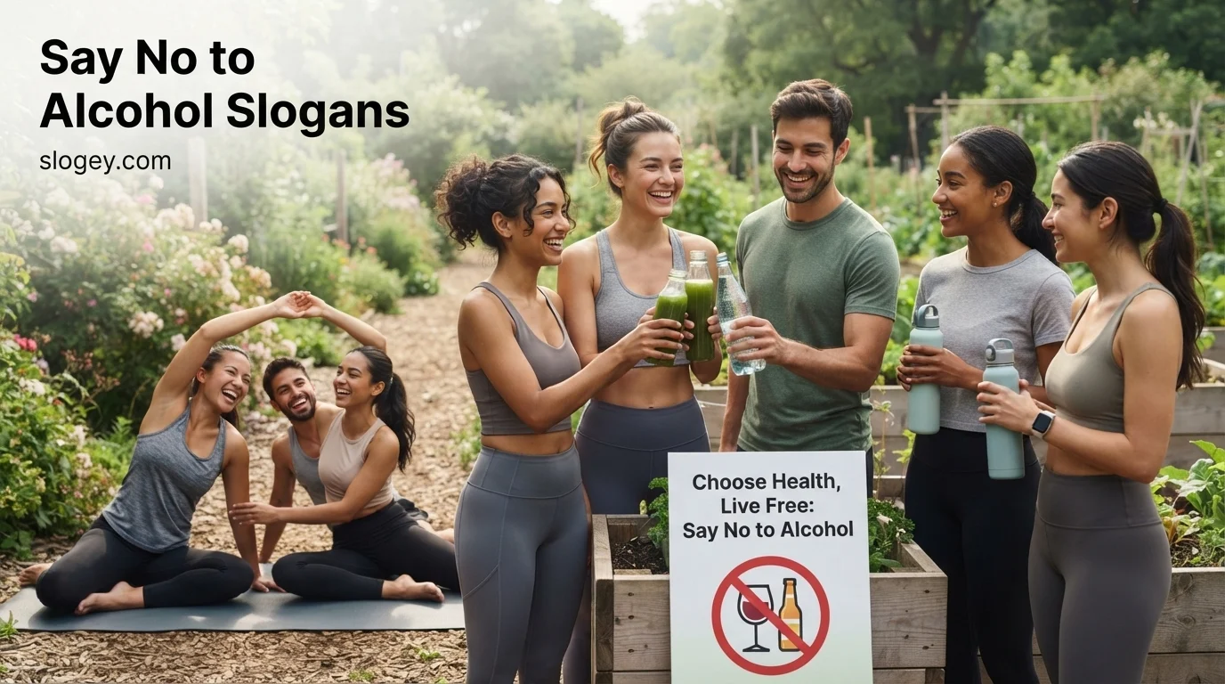 Say No to Alcohol Slogans