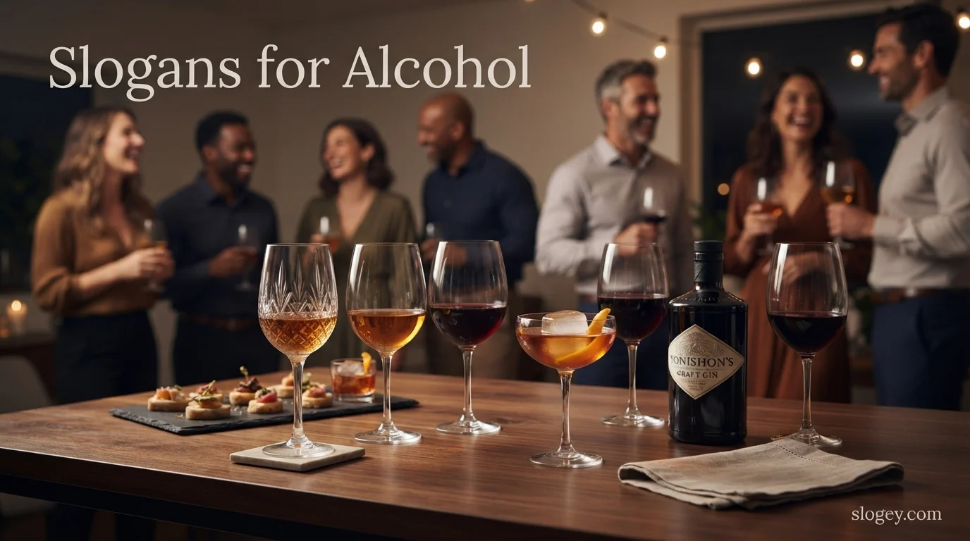 Slogans for Alcohol