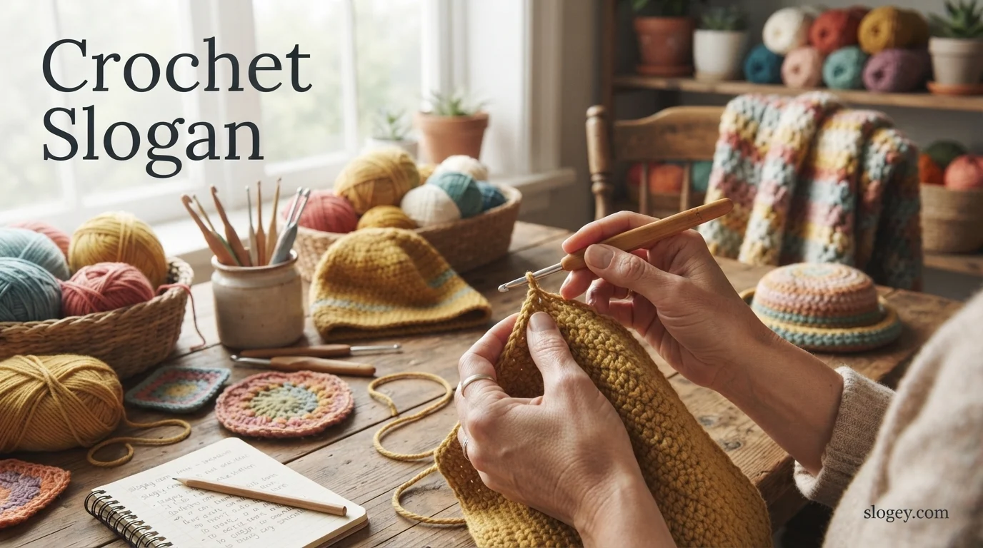 Crochet Slogan